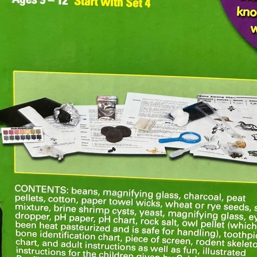 Young Scientists Club Science 3 kits for hours of fun Sealed Ages 5+ New